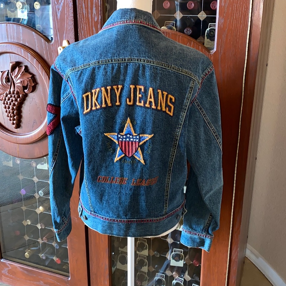 Vintage DKNY Jean Jacket size 8